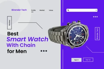 Smart Watch with Chain