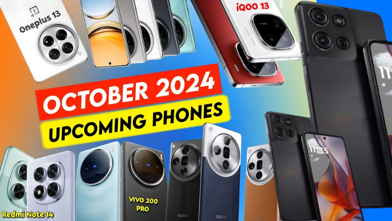 Top Upcoming Smartphone Launches in October 2024